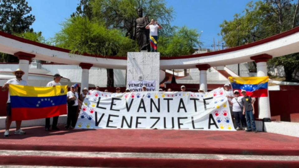 Acto solidario para Venezuela.