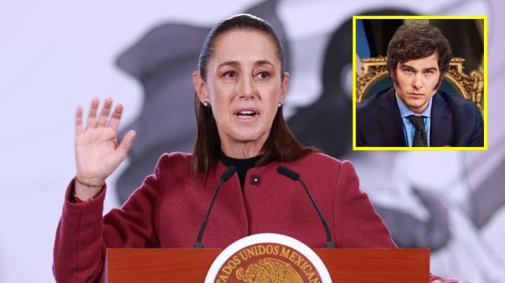Sheinbaum rechaza acusaciones de Milei sobre supuesta campaña contra Argentina