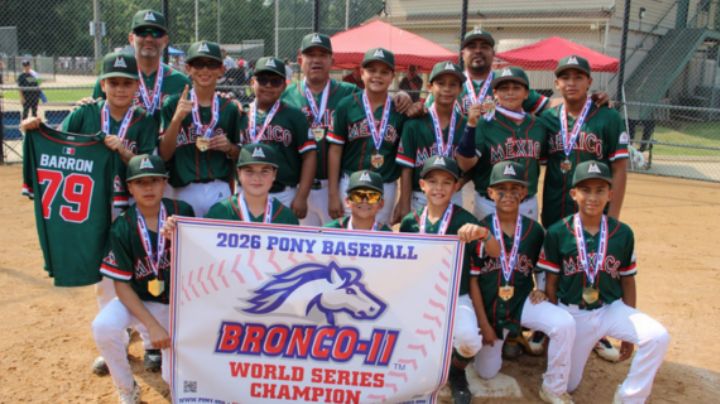 Equipo de béisbol regio queda campeón del mundo en Virginia