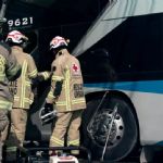Empresa de autobús involucrado en choque en Monterrey apoyará a lesionados