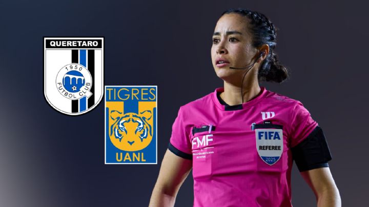 Katia Itzel García pitará el Querétaro vs. Tigres; tendrá su segundo partido del Apertura 2026
