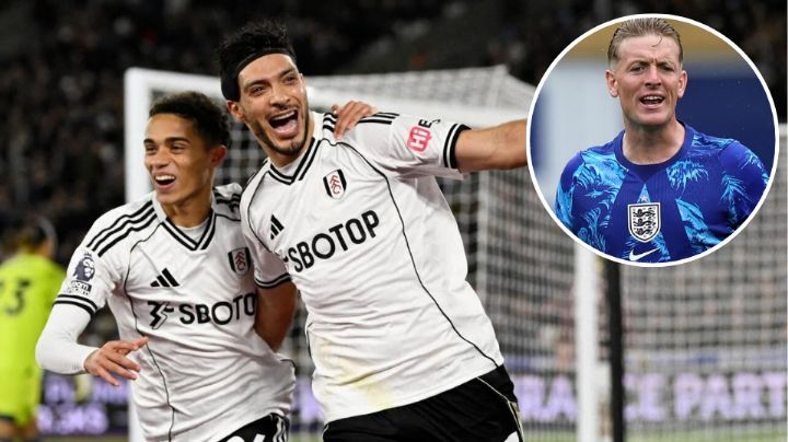 Tiene Raúl Jiménez a Jordan Pickford, portero de Inglaterra, como ‘cliente’