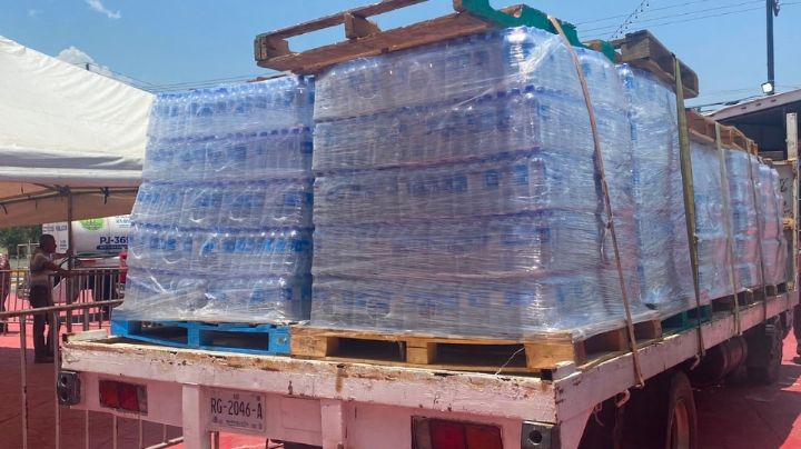 Envían municipios apoyo a García por crisis de agua