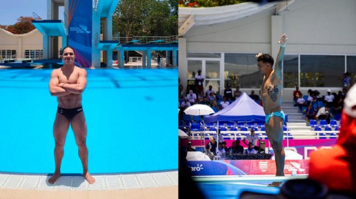 Osmar Olvera gana oro y Celaya el bronce en clavados en Juegos Centroamericanos