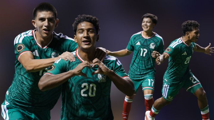 México Sub-20 golea 4-0 a Guatemala y avanza como líder del Grupo A en el Preolímpico Concacaf