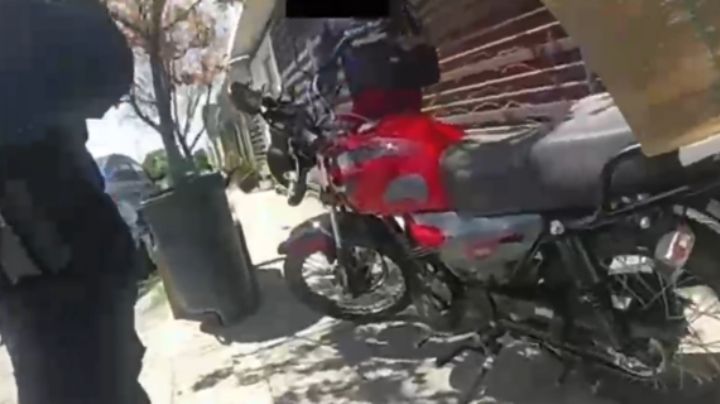 Amenaza a policías de Santa Catarina con arma de fuego y termina detenido