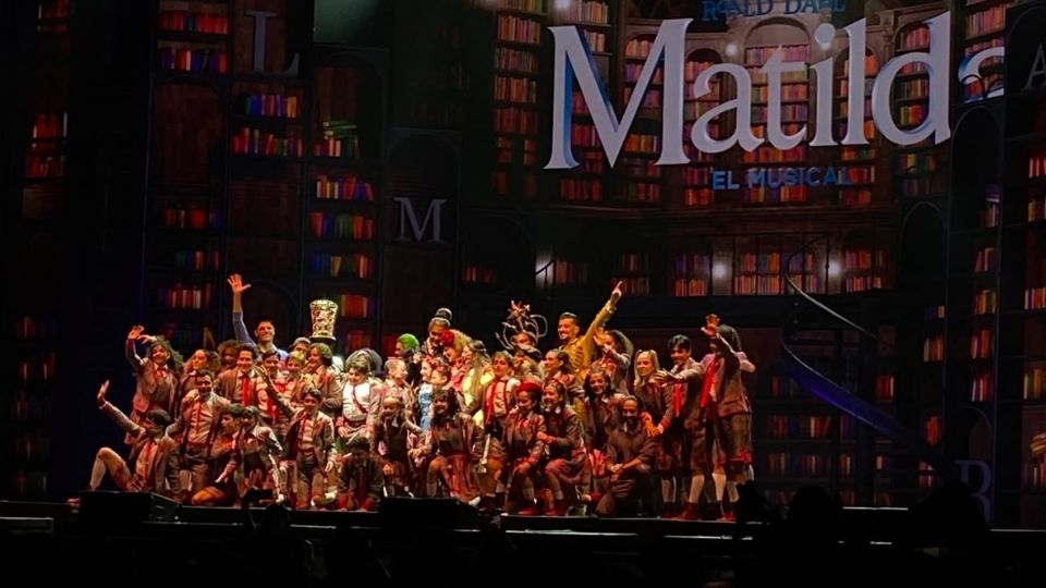 Conquista a regios Matilda, El Musical en su única presentación