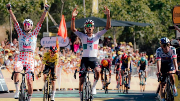 ¡Histórico! Gana Isaac del Toro etapa del Tour de Francia en su debut