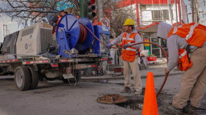 AyD desazolva más de 470 mil metros de red sanitaria en Monterrey de enero a junio