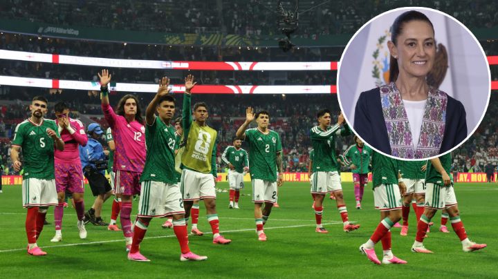 Sheinbaum felicita a la Selección Mexicana por su participación en el Mundial 2026