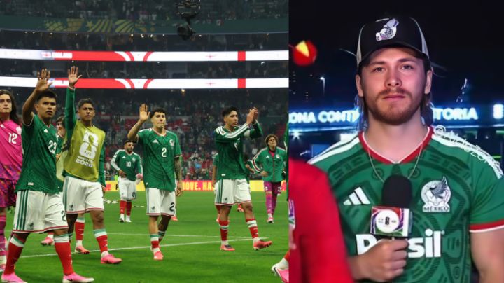 Aldo de Nigris rompe en llanto tras la derrota de México en transmisión en vivo