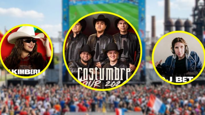 ¿Qué artistas se presentan hoy en el Fan Fest de Monterrey? Cartelera del 7 de julio