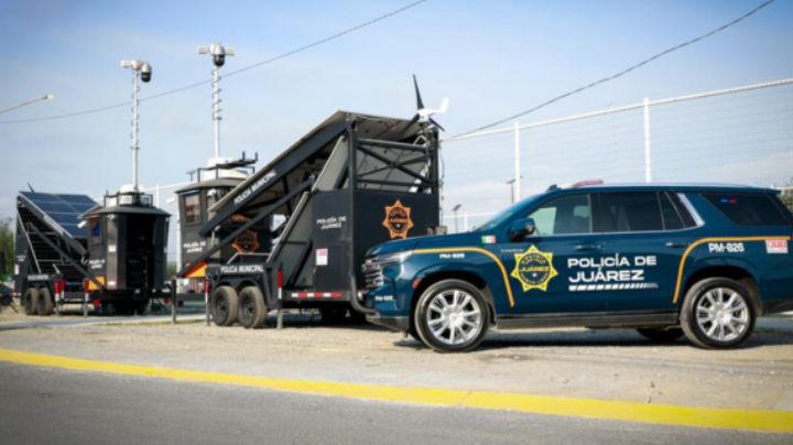 Amplía Juárez, NL red de videovigilancia con 7 torres móviles