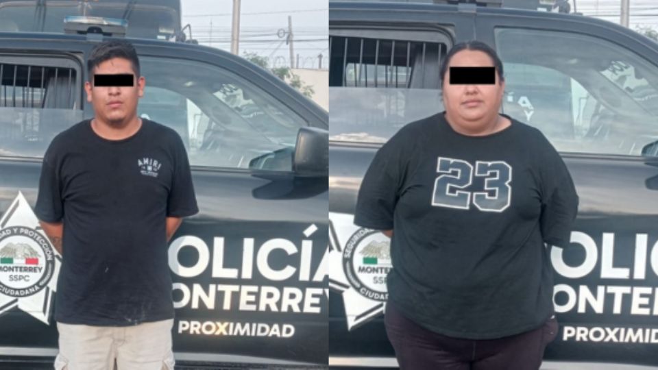 Pareja detenida.