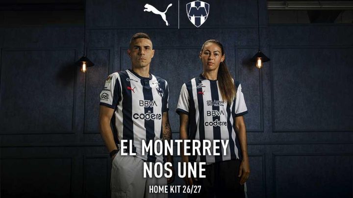 Rayados presenta su nuevo jersey para la temporada 2026/2027