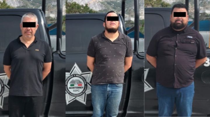Detienen a 3 por robar y dañar negocio en Monterrey