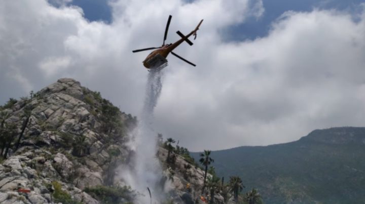 Tras 19 horas de labor, sofocan incendio en el Cerro del Fraile