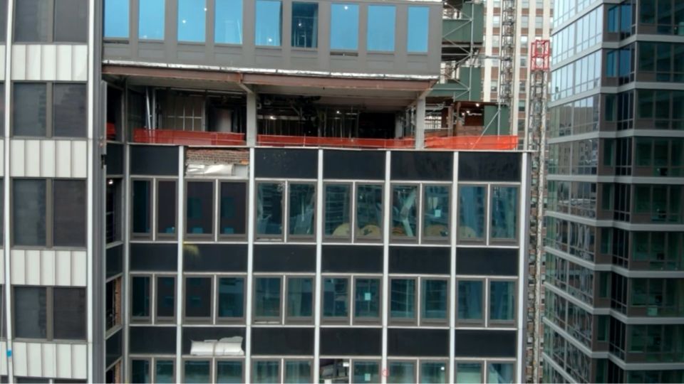 Edificio inestable en Manhattan | X / @FDNY
