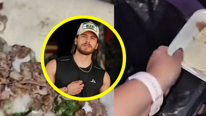 Mujer desata polémica tras tirar a la basura los tacos que le regaló Aldo de Nigris