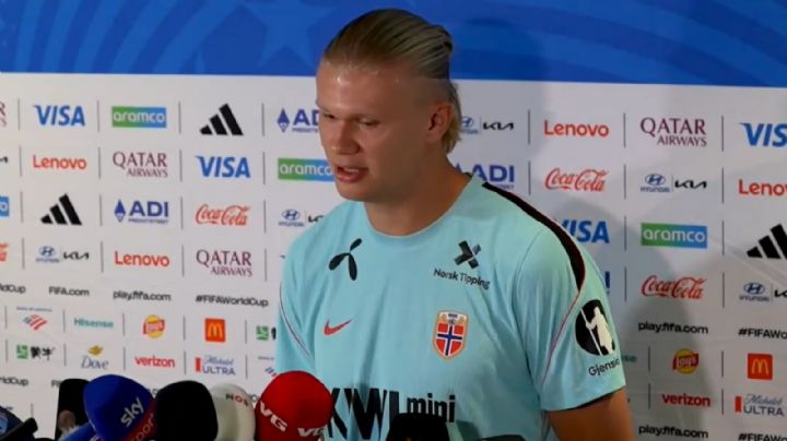 Haaland, ante el choque con Inglaterra: "Es un partido súper especial, nací y juego allí"