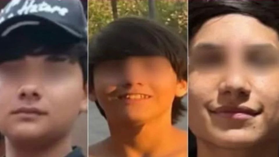 Los tres menores habrían llegado durante la mañana al domicilio de la abuela de uno de ellos.
