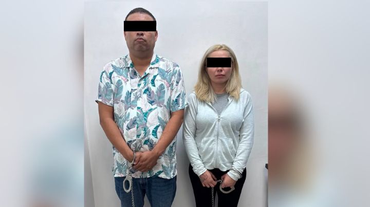Detienen a pareja por robar cartera a adulto mayor en San Pedro
