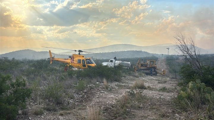 Incendio en la Sierra de Lampazos consume más de 45 hectáreas