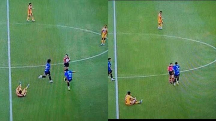 Katia Itzel recibe balonazo en la cara en el Querétaro contra Tigres