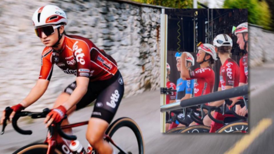 La ciclista Romina Hinojosa debutó en el Tour de Francia Femenil y marcó un hecho histórico al ser la primera mexicana en competir en la prueba.