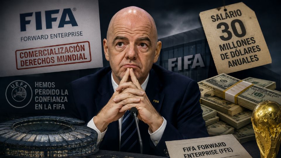 La UEFA declaró que perdió la confianza en la dirigencia de Infantino tras el proyecto FIFA Forward Enterprise.