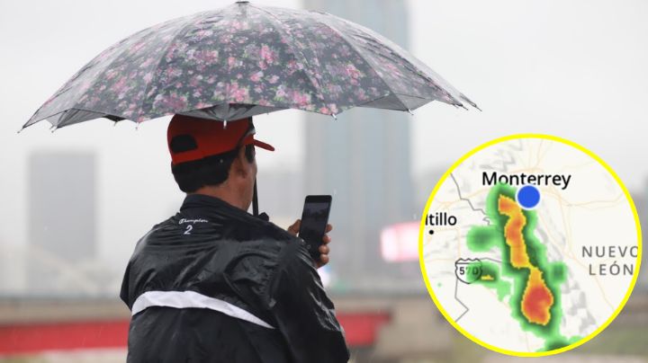 Emiten aviso por lluvias este lunes en NL: ¿A qué hora y en qué municipios?