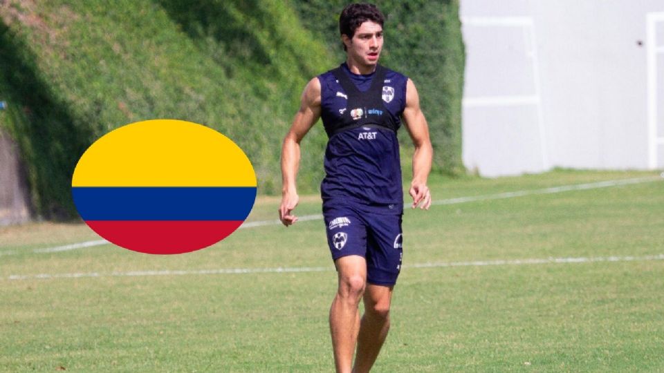 Stefan Medina dejó la concentración de Rayados en Estados Unidos y viajó a Colombia.