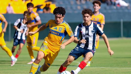Rayados vence a Tigres en el Clásico Regio Sub-17; empatan 1-1 en Sub-15