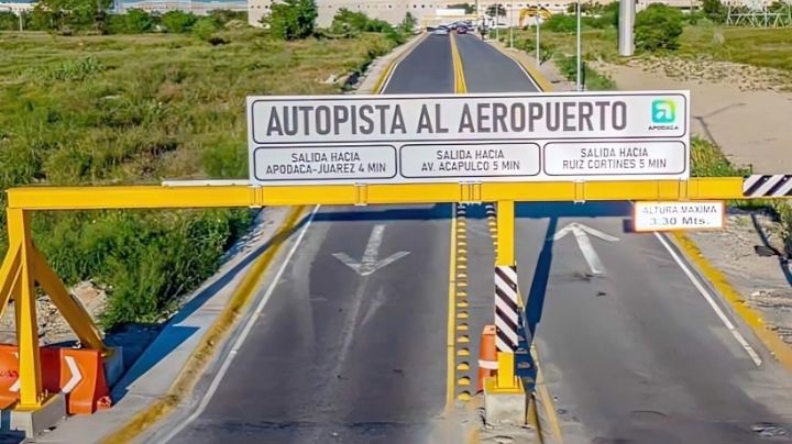 Apodaca abre nueva conexión vial hacia la Autopista al Aeropuerto