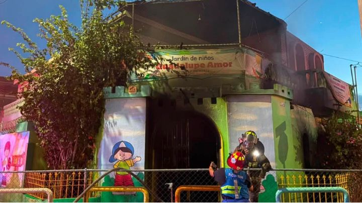 A días de regresar a clases, suspenden jardín de niños incendiado en San Nicolás