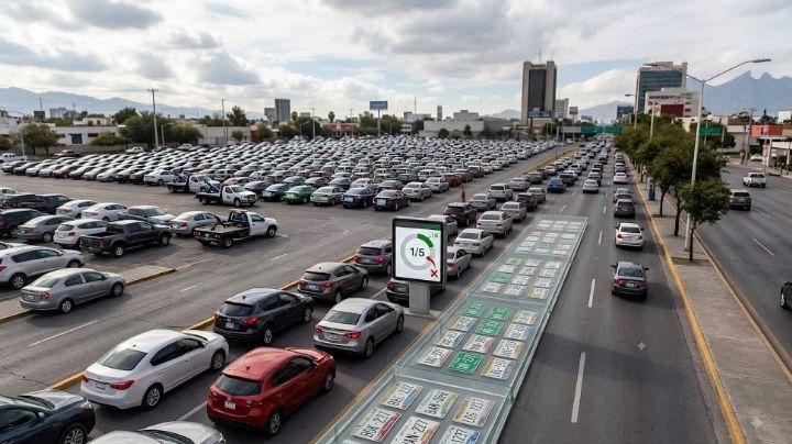 Van 20% de registros de vehículos foráneos; faltan 400 mil en NL