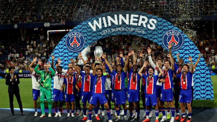 PSG conquista el bicampeonato de la Supercopa de Europa