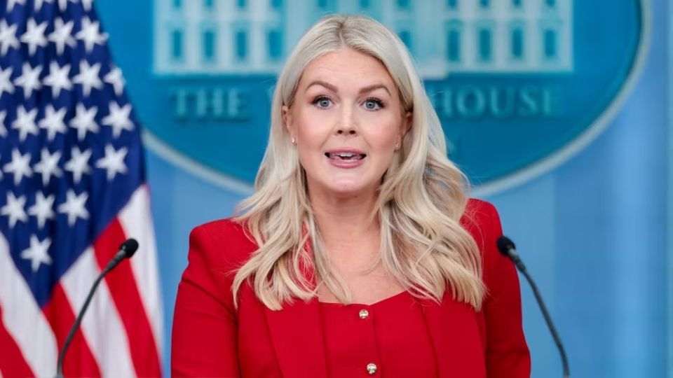 Karoline Leavitt dejará su puesto como secretaria de prensa de la Casa Blanca a fin de mes