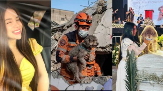 Joven muere al abrazar y proteger a su perrito durante sismo en Cali, Colombia