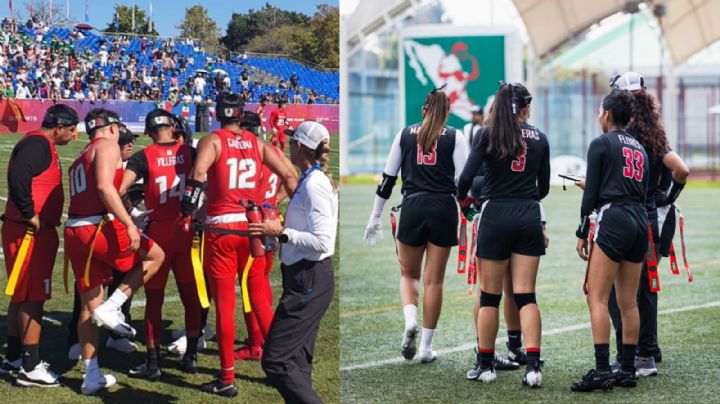 México arranca con doble triunfo ante Alemania en el Mundial de Flag Football