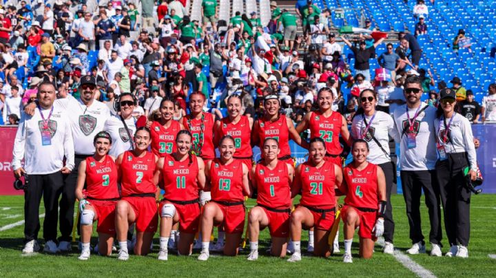 México Femenil arrolla 53-24 a Eslovenia y avanza a Cuartos de Final del Mundial de Flag Football