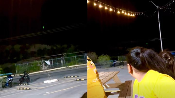 Familia visita Grutas de García para ver lluvia de estrellas y captan extraño sonido | Video