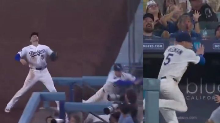 Freddie Freeman sufre caída en el dugout pero evita lesión grave en triunfo de Dodgers