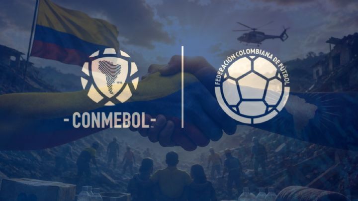 Conmebol y Federación colombiana donarán 1 millón de dólares a afectados por terremoto