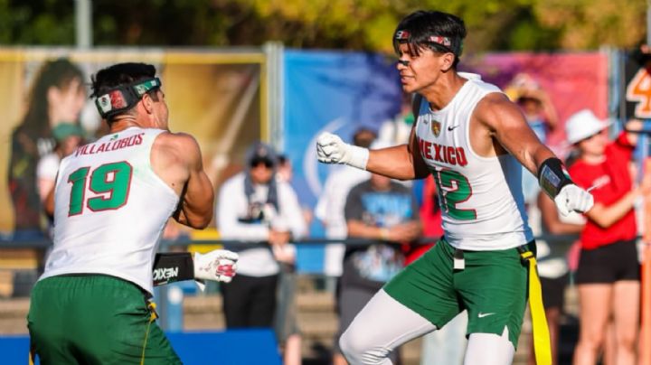 México vence a Brasil y asegura su pase a Cuartos de Final del Mundial de Flag Football