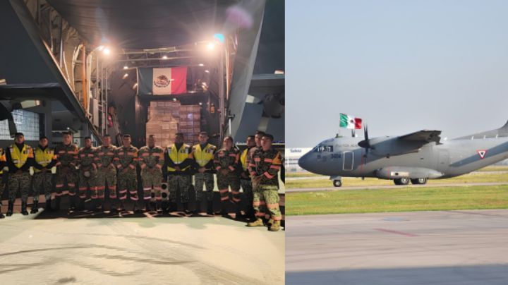 México envía tercer vuelo con ayuda humanitaria a Colombia tras sismo