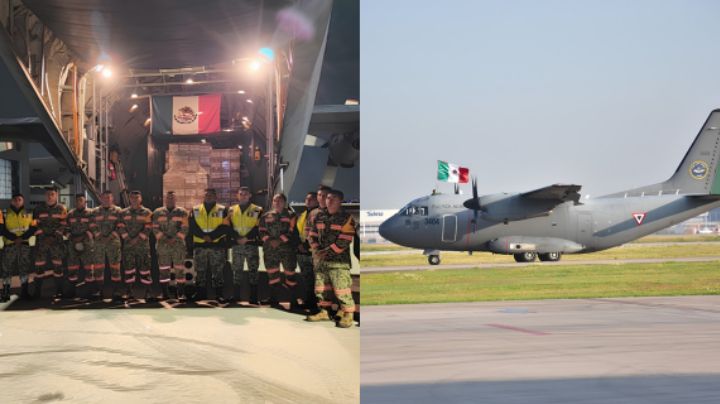 México envía tercer vuelo con ayuda humanitaria a Colombia tras sismo