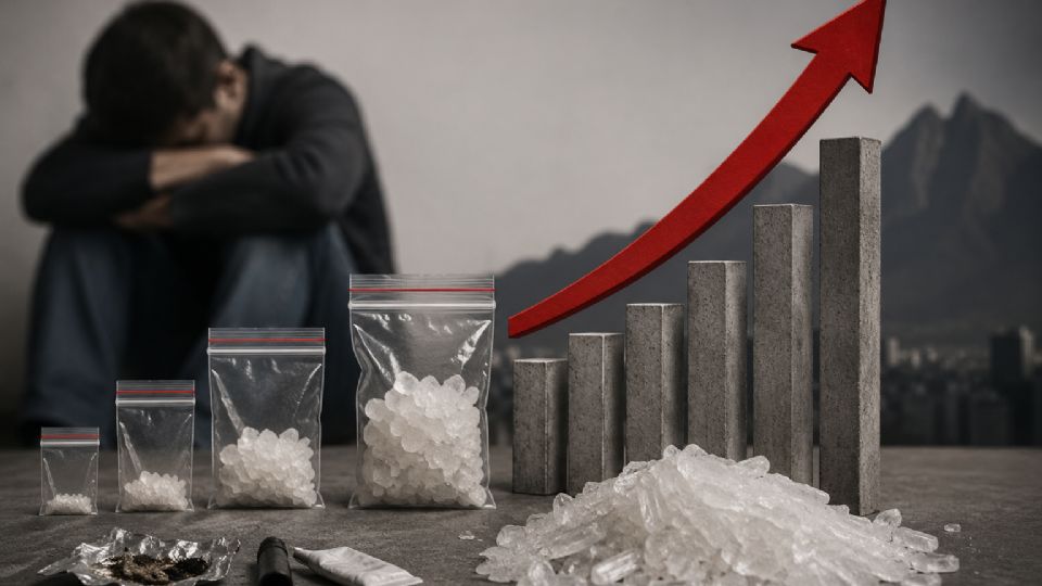 La edad promedio de inicio en el consumo de drogas ilícitas es de 17.6 años, y casi 80% de los pacientes probó su primera sustancia antes de cumplir 20.