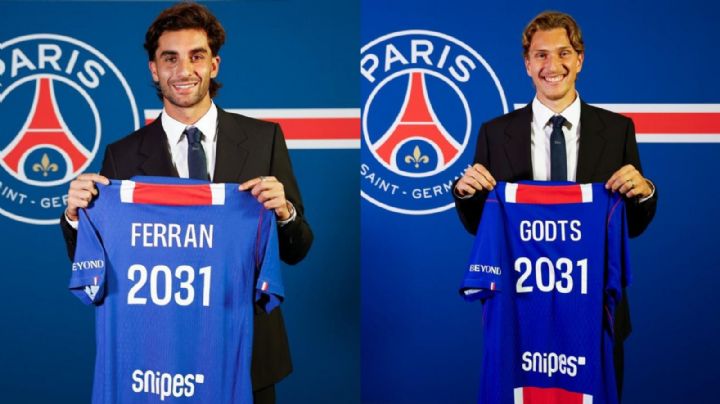 PSG anuncia los fichajes de Ferrán Torres y Mika Godts