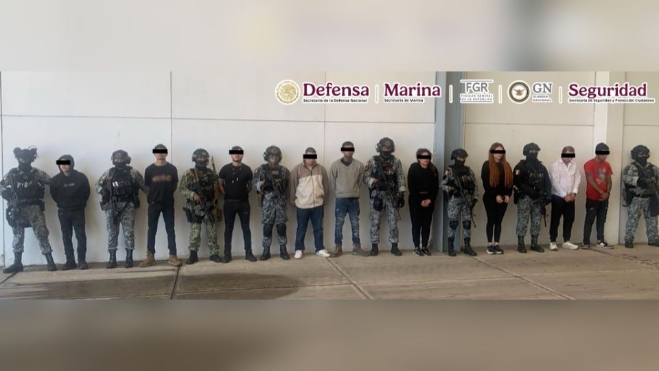 Detienen a nueve del CJNG tras operativos en Michoacán
